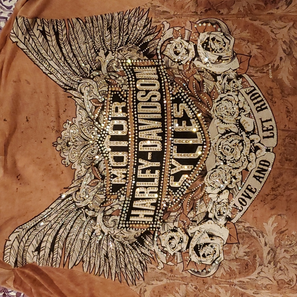 Harley-Davidson cascade bling cardigan